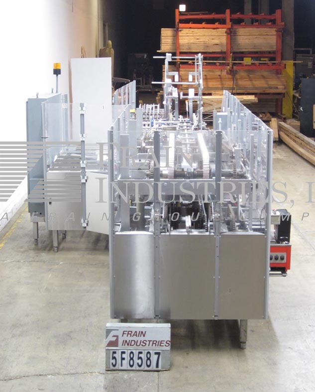 Douglas Machine Inc Case Packer Wrap Around MR18 for Sale 5F8587