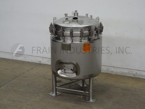 Photo of Precision Stainless Tank Reactor SS 132 GAL 500 Liter 316L S/S Full Jacket 45wp @ 350F