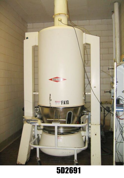Photo of Fitzpatrick Dryer Fluid Bed FA10 310 Liter Control, Blower,Bowls, ducts. 470