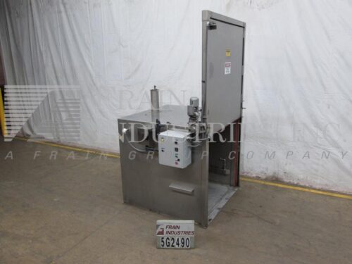 Photo of Ovens 60"X60"X57" Drum Hot Box, Steam Thawing Chamber 60"x60"x57H w/Slide Up Gate Lot 346