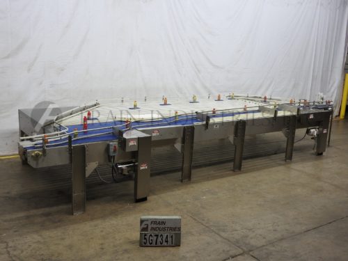 Photo of Automated Production Systems Unscrambler Accumulators 88½"W X 301"L