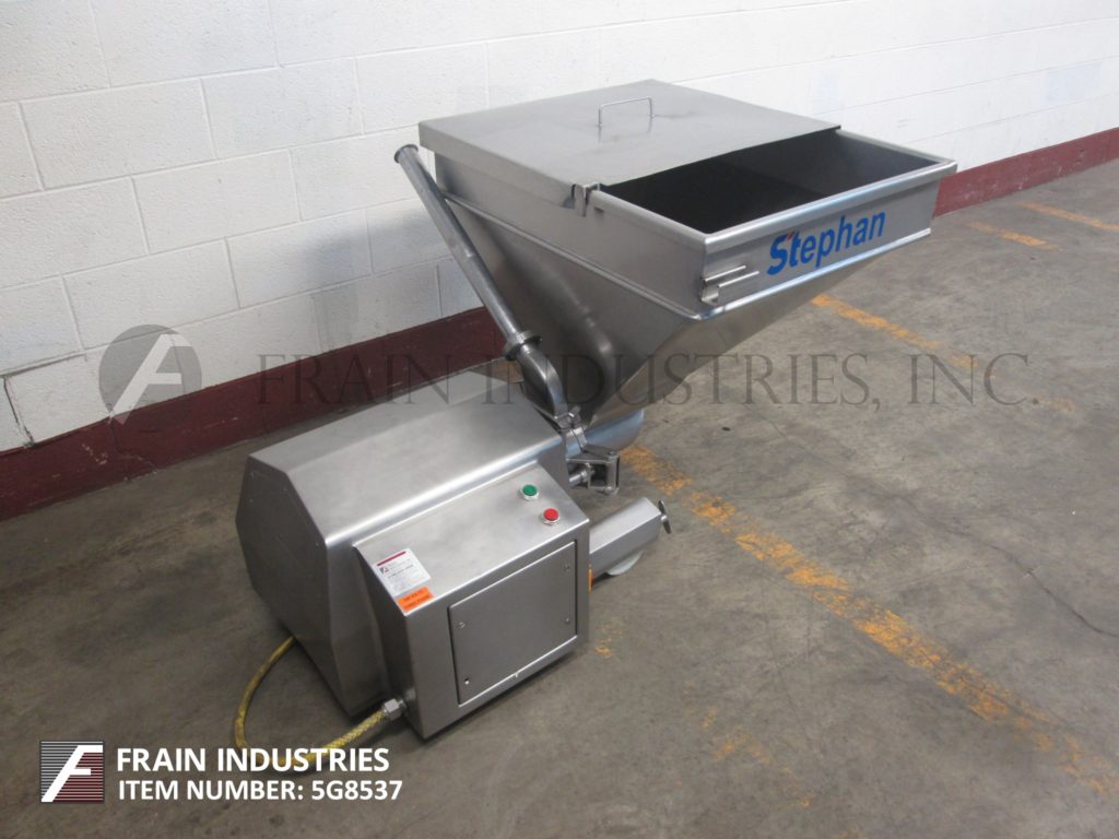 Stephan Machinery Corp Meat Equipment Emulsifier MCH20 for Sale 5G8537