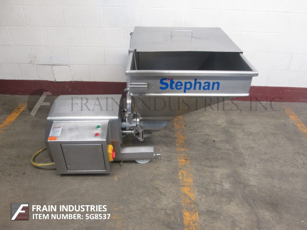 Stephan Machinery Corp Meat Equipment Emulsifier MCH20 for Sale 5G8537