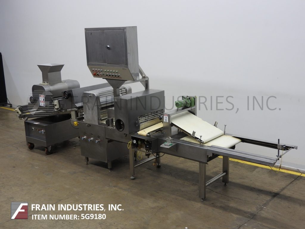 Rijkaart / Rinc / Capway Bakery Equipment Sheeters P & A LINE for Sale