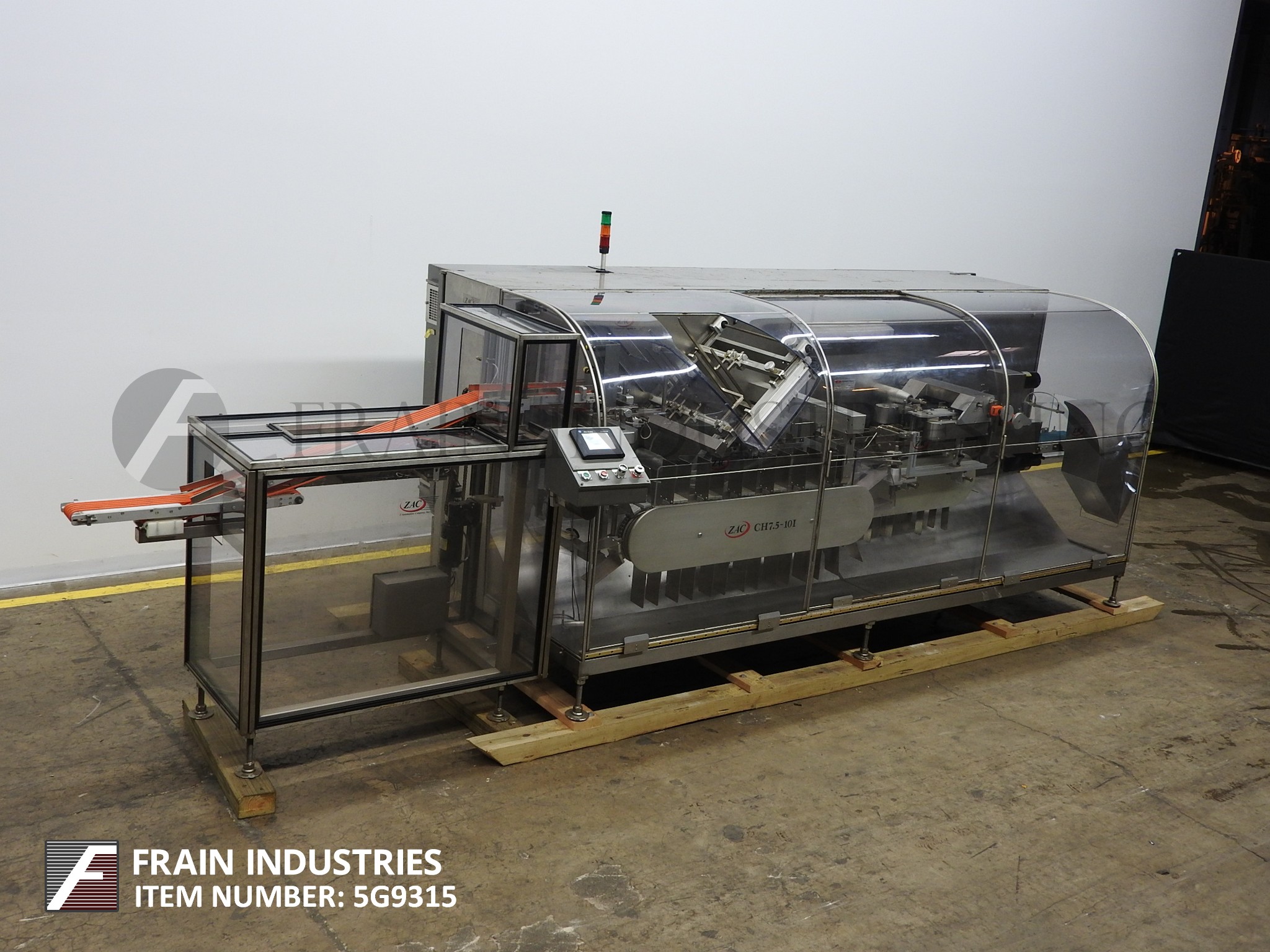 Z Automation Company Inc /ZAC Cartoner Auto Horiz. Tuck (Auto) CH7.510I