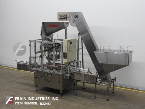 Photo of Resina Capper Quill UN401257 Resina automatic 4 station quill capper capable of 13mm to 89mm caps and 300cpm