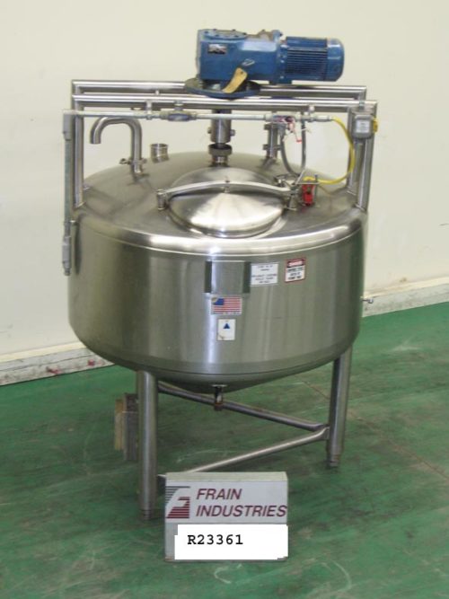 Photo of Precision Stainless Tank Processors 200 GAL 200 Gal, 304L S/S, Jkt, Scrape