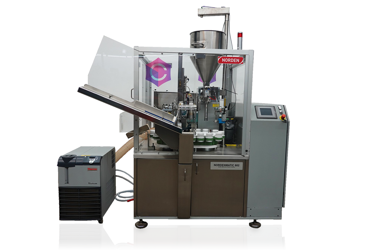 Norden 602 Tube Filling Machine — Frain Industries