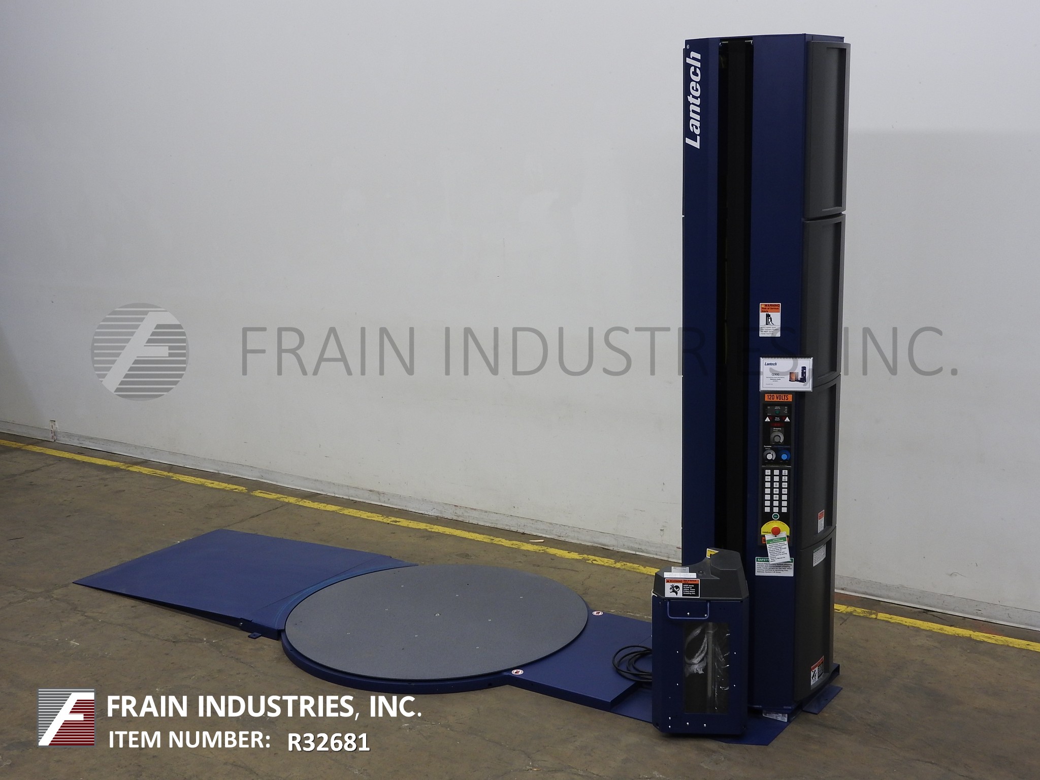 Lantech Stretch Wrapper Semi Auto Q300 -110IN for Sale R32681