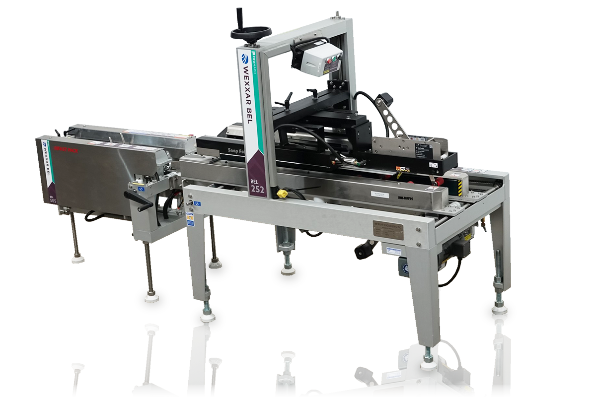 Wexxar 505/252TB Case Erector and Sealer — Frain Industries