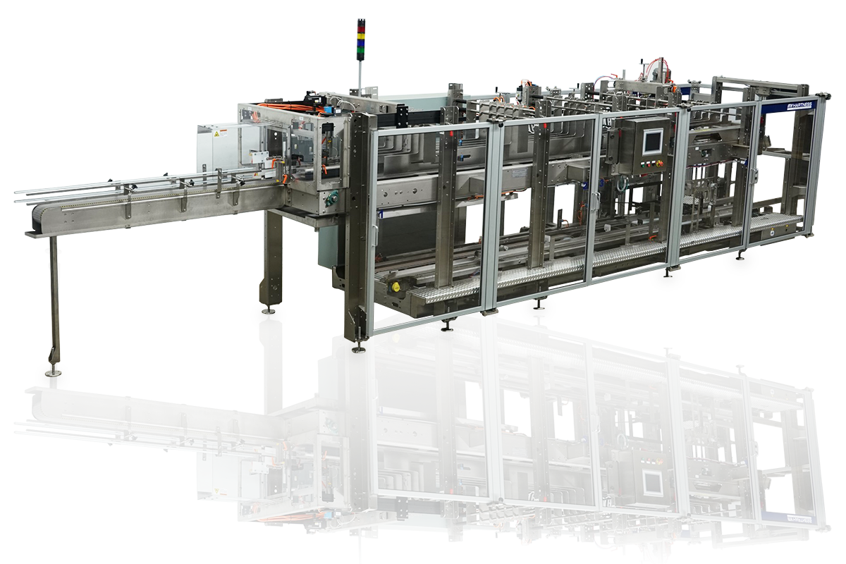 Hartness 875 Case Packer — Frain Industries