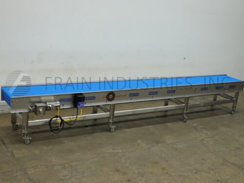 Photo of Custom Cut Metals Conveyor Table Top 24"W X 240"L