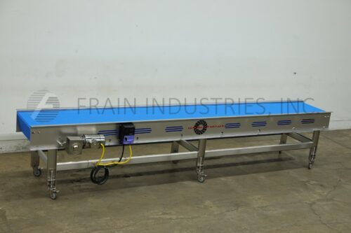 Photo of Custom Cut Metals Conveyor Table Top 24"W X 180"L